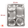 Lunch Tray SS 304 (ompreng) - Image 2